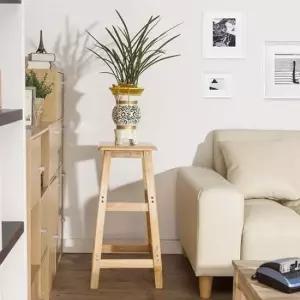 70cm 홈바 스툴 DIY 원목 보조의자 사각의자 원목의자