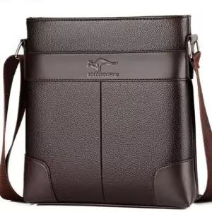 남자 캐주얼 가죽 크로스 숄더백 태블릿 가방