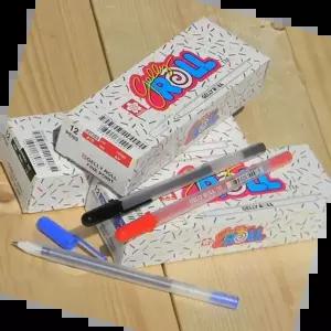 젤리롤 사쿠라 중성펜 겔리롤 Fine 1다스(12개입) 0.6mm