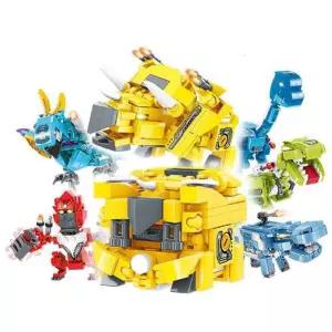 큐브 동물 공룡 변신 로봇 블럭 조립