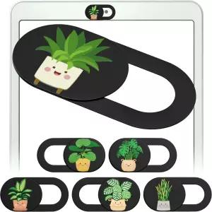 MESMOS 6pk 노트북 카메라 커버 슬라이드 귀여운 액세서리 휴대폰 및 컴퓨터 웹캠 프라이버시 차단기 소형