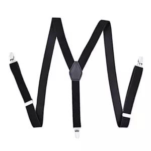 심플 남성 서스펜더 멜빵 Y자 여성맬빵 블랙 벨트 FWFFG2ZD