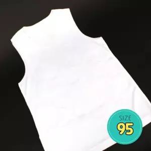 심리스나시 남성용 무봉제 V넥 남성 나시티 화이트95