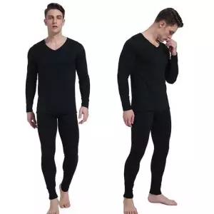 기모안감 발열 남성내복 슬림 내의 상하세트 혹한기
