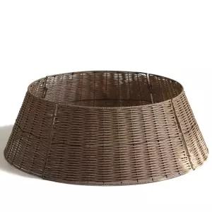 크리스마스트리 받침대 라탄 트리 나무 거치대 인테리어