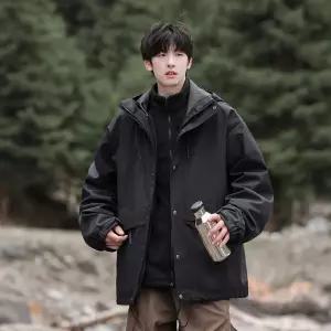 남성 트렌디 아이템 점퍼 야상사파리 가을 겨울 야상 삼방 등산 바람막이 HT4