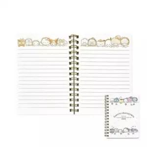 [문구] 귀여운 캐릭터 메모지 다이어리 미니 노트 스터디 A6 사이즈