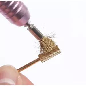 TBZ 네일브러쉬 드릴 비트 청소 매니큐어 와이어 클리너