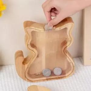 [문구/오피스] 아크릴 저금통 인테리어 나무 캐릭터 캠핑 퓨리