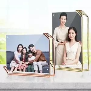 리브리움 탁상액자 대 아크릴사진 탁상용 포토테이블 액자 인테리어액자 사진액자 나무액자