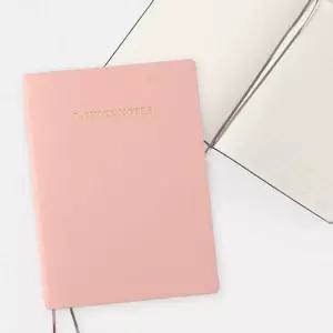 유선 노트 B6 업무수첩 학생 회사용 수첩 핑크