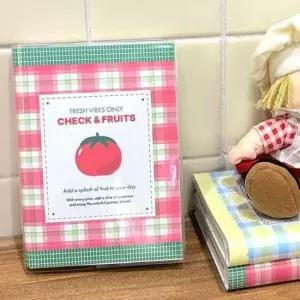 [문구/오피스] 6개월 1P 다이어리 플래너 수첩 일정관리 만년형 과일채소