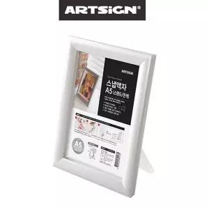 은색 탁상용 스탠드 테이블 스냅사진 액자 A5