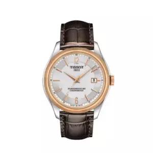 티쏘 남성 가죽 시계 발라드 T108.408.26.037.00