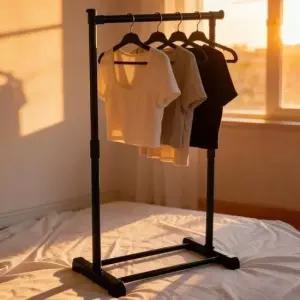 [생활] 건조대 행거 옷걸이 수납 원룸 스탠드 미니 정리대