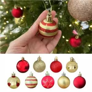 크리스마스 트리 장식볼 미니 믹스 세트 50P 오너먼트 트리볼