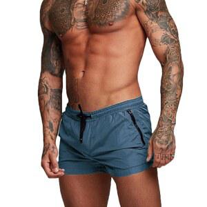 렉스시릴 남성용 운동화 반바지 3인치 퀵 드라이 러닝 보디빌딩 반바지, 라이너 및 지퍼 포켓 포함