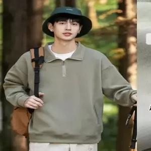 맨투맨 보온 야상 기모 프리미엄 가을겨울 터틀넥 점퍼 남성패션 야상사파리 집업 DL4