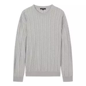 파렌하이트지이크 지오메트릭 조직 풀오버 니트_FIUCA8301