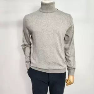 파렌하이트지이크 캐시미어 실크 터틀넥 니트 베이지멜란지_U12FL