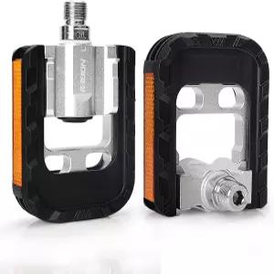 KABON 접이식 자전거 페달 알루미늄이 포함된 BMX 로드 바이크 산악 MTB를 위한 범용 9/16인치 논슬립