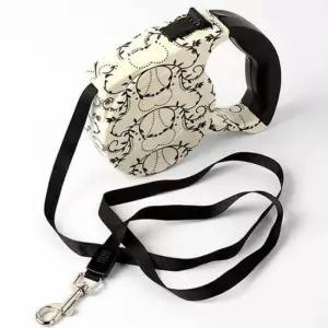 [반려] 애견 버튼애견자동리드줄 자동리드줄 산책줄 중형견줄