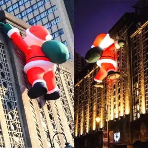 줄타는산타 벽타는 트리 파티 장식 산타 눈사람 풍선 카툰 크리스마스 장식