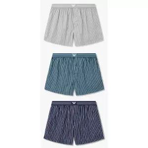 [EMPORIO ARMANI](대전신세계)남성 볼드 스트라이프 이글 패치 트렁크 3종 SET(0816112087,0816112088,0...