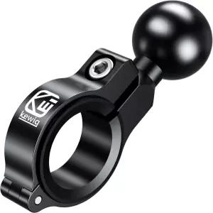 BRCovan 알루미늄 합금 핸들바 마운트 베이스 원형 레일 직경 0.5 0.87 1 1.125 1.26 RAM B 사이즈 인치 볼