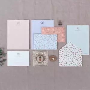 (톡톡) 프레그런트 플라워 편지지 세트 G-L657