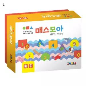 조이매스 모아학습용보드게임 숫자완구 초등수학 수연산 어린이 도형배우기 장난감