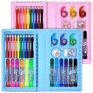 몰랑 색연필 사인펜 꾸미기 세트 2개이다꾸 데코테이프 미니 다꾸 다이어리 싸인 어린이