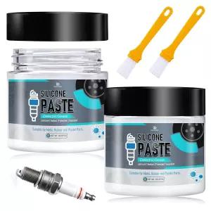 유전체 실리콘 그리스 - 전기 커넥터 스파크 플러그 배터리 단자 브레이크용 4온스 페이스트 O 링용 내열성