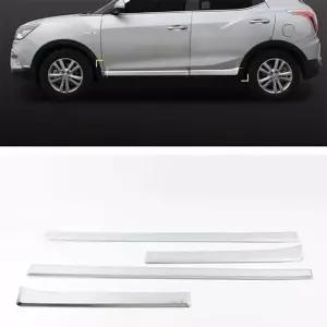 [셀러에이드]티볼리 도어 몰딩 크롬 사이드 장식 튜닝 부위 언더라인 정리