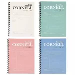 코넬 원링노트 스프링 핸디 메모장 필기 간편 영수증 8개