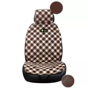 자동차 시트커버 차량용 겨울 극세사 방석 쿠션