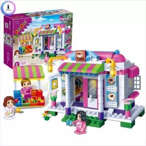 반바오 BO6115 블록 카페피규어 어블럭 도형 어린이 장난감 놀이용