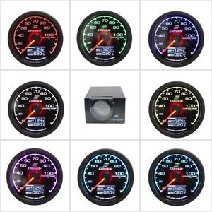 RGB 컬러 LCD 디스플레이 레이싱 카용 전압 측정기가 포함된 GREDDI 수온 게이지 62mm 2.5인치 - MC2024