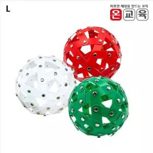 지오밴드(버튼포함) 2개학습용 과학교구 수학 장난감 완구 키트 공만들기