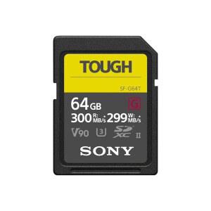 (sf-g64t max /s series /t1), u3, cl10, /s, v90, r300mb uhs-ii black w299mb -g sdxc 64gb, card
