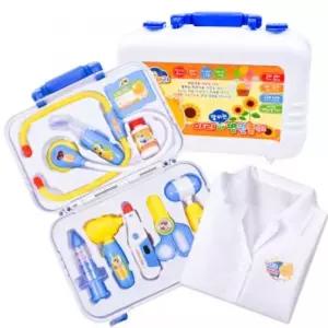 내친구 아리 말하는 병원 놀이 + 의사 가운 세트 파랑직업 역할 주사 진료 진찰