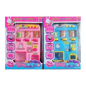 핑크래빗 말하는 자판기 역할놀이 장난감