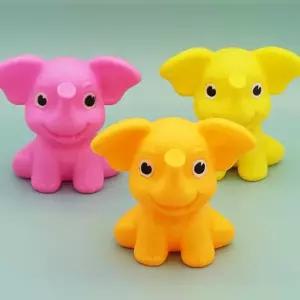 코끼리 삑삑이 소리 나는 애견 장난감