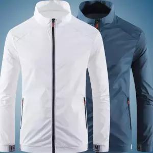 가볍고 스타일리시한 남성용 방풍 방수 바람막이 재킷자켓 아웃도어 후드 스포츠 봄가을 패션 경량 남자아