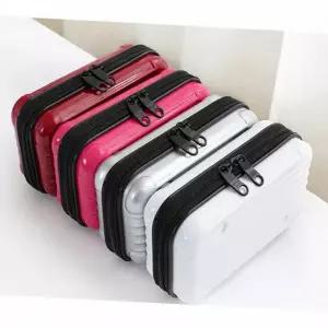 하드 수납 파우치 메이크업 캐리어형 화장품 휴대용