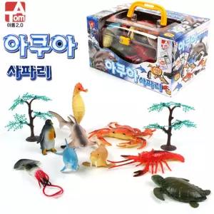 아톰산업 아쿠아 사파리동물학습 모형 장난감 완구