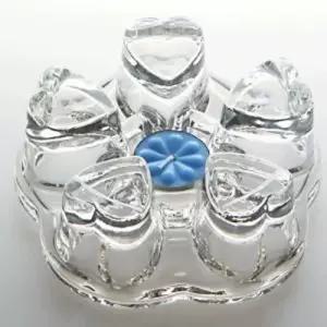 (Chikao) 하트 티워머(CK-904A)-투명라이트초 강화유리 유리잔 찻잔 다기