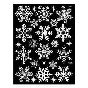스티커 겨울 X-MAS 눈꽃_소3 GDT-812S