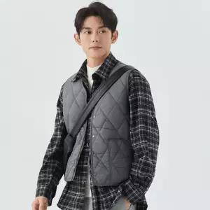 남자 다용도 작업조끼 낚시 등산 패턴 털 도조끼 데일리 실내 안감 겨울 겨울조기