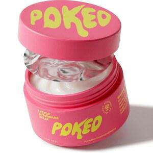 진정 식물성 및 펩타이드로 구동되는 포킹 타투 애프터케어 밤 (3.5온스)